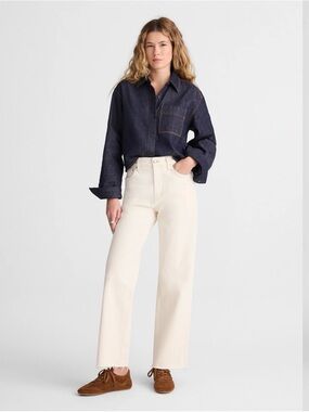 Madewell The Perfect Vintage Wide-Leg Crop Jean